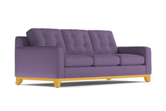 Brentwood Queen Size Sleeper Sofa Bed :: Leg Finish: Natural / Sleeper Option: Memory Foam Mattress