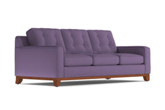 Brentwood Queen Size Sleeper Sofa Bed :: Leg Finish: Pecan / Sleeper Option: Deluxe Innerspring Mattress