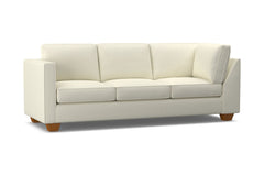 Catalina Left Arm Corner Sofa :: Leg Finish: Pecan / Configuration: LAF - Chaise on the Left