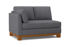 Avalon Left Arm Loveseat :: Leg Finish: Pecan / Configuration: LAF - Chaise on the Left