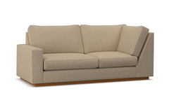 Harper Left Arm Corner Apt Size Sofa :: Leg Finish: Pecan / Configuration: LAF - Chaise on the Left