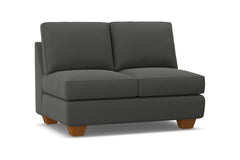 Catalina Armless Loveseat :: Leg Finish: Pecan