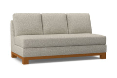 Avalon Armless Sofa :: Leg Finish: Pecan