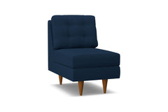 Logan Armless Chair :: Leg Finish: Pecan