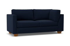 Catalina Left Arm Corner Apt Size Sofa :: Leg Finish: Pecan / Configuration: LAF - Chaise on the Left