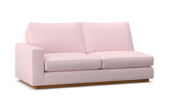 Harper Left Arm Apartment Size Sofa :: Leg Finish: Pecan / Configuration: LAF - Chaise on the Left