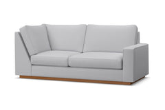 Harper Right Arm Corner Apt Size Sofa :: Leg Finish: Pecan / Configuration: RAF - Chaise on the Right