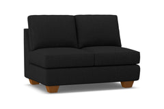 Catalina Armless Loveseat :: Leg Finish: Pecan