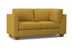 Catalina Left Arm Corner Loveseat :: Leg Finish: Pecan / Configuration: LAF - Chaise on the Left