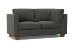 Catalina Left Arm Corner Loveseat :: Leg Finish: Pecan / Configuration: LAF - Chaise on the Left