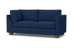 Catalina Right Arm Corner Apt Size Sofa :: Leg Finish: Pecan / Configuration: RAF - Chaise on the Right