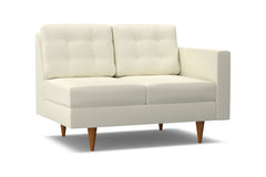 Logan Right Arm Loveseat :: Leg Finish: Pecan / Configuration: RAF - Chaise on the Right