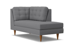 Logan Right Arm Chaise :: Leg Finish: Pecan / Configuration: RAF - Chaise on the Right