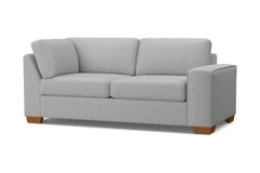 Melrose Right Arm Corner Apt Size Sofa :: Leg Finish: Pecan / Configuration: RAF - Chaise on the Right