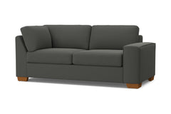 Melrose Right Arm Corner Apt Size Sofa :: Leg Finish: Pecan / Configuration: RAF - Chaise on the Right