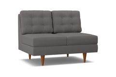 Logan Armless Loveseat :: Leg Finish: Pecan