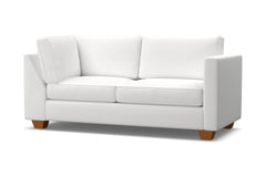 Catalina Right Arm Corner Apt Size Sofa :: Leg Finish: Pecan / Configuration: RAF - Chaise on the Right