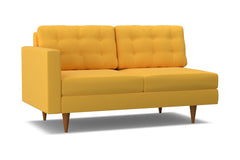 Logan Left Arm Apartment Size Sofa :: Leg Finish: Pecan / Configuration: LAF - Chaise on the Left