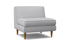 Monroe Armless Chair :: Leg Finish: Pecan