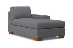 Melrose Right Arm Chaise :: Leg Finish: Pecan / Configuration: RAF - Chaise on the Right