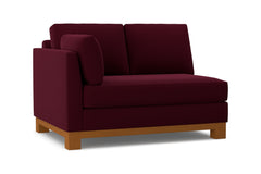 Avalon Left Arm Loveseat :: Leg Finish: Pecan / Configuration: LAF - Chaise on the Left