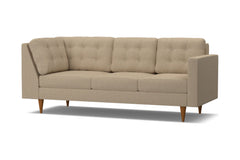 Logan Right Arm Corner Sofa :: Leg Finish: Pecan / Configuration: RAF - Chaise on the Right