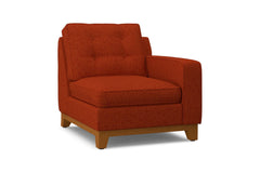Brentwood Right Arm Chair :: Leg Finish: Pecan / Configuration: RAF - Chaise on the Right