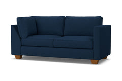 Catalina Right Arm Corner Apt Size Sofa :: Leg Finish: Pecan / Configuration: RAF - Chaise on the Right