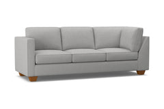 Catalina Left Arm Corner Sofa :: Leg Finish: Pecan / Configuration: LAF - Chaise on the Left