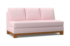 Avalon Armless Sofa :: Leg Finish: Pecan