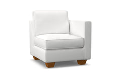 Catalina Right Arm Chair :: Leg Finish: Pecan / Configuration: RAF - Chaise on the Right