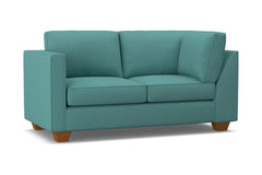 Catalina Left Arm Corner Loveseat :: Leg Finish: Pecan / Configuration: LAF - Chaise on the Left