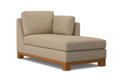 Avalon Right Arm Chaise :: Leg Finish: Pecan / Configuration: RAF - Chaise on the Right