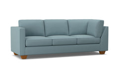 Catalina Left Arm Corner Sofa :: Leg Finish: Pecan / Configuration: LAF - Chaise on the Left