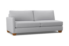 Tuxedo Left Arm Sofa :: Leg Finish: Pecan / Configuration: LAF - Chaise on the Left