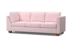 Catalina Right Arm Corner Sofa :: Leg Finish: Pecan / Configuration: RAF - Chaise on the Right