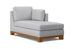 Avalon Right Arm Chaise :: Leg Finish: Pecan / Configuration: RAF - Chaise on the Right