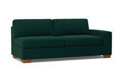 Melrose Right Arm Sofa :: Leg Finish: Pecan / Configuration: RAF - Chaise on the Right