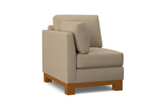 Avalon Left Arm Chair :: Leg Finish: Pecan / Configuration: LAF - Chaise on the Left