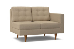 Logan Right Arm Loveseat :: Leg Finish: Pecan / Configuration: RAF - Chaise on the Right