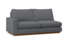 Harper Left Arm Apartment Size Sofa :: Leg Finish: Pecan / Configuration: LAF - Chaise on the Left