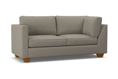 Catalina Left Arm Corner Apt Size Sofa :: Leg Finish: Pecan / Configuration: LAF - Chaise on the Left