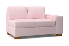 Melrose Right Arm Loveseat :: Leg Finish: Pecan / Configuration: RAF - Chaise on the Right