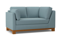 Avalon Left Arm Corner Loveseat :: Leg Finish: Pecan / Configuration: LAF - Chaise on the Left