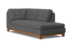 Brentwood Right Arm Chaise :: Leg Finish: Pecan / Configuration: RAF - Chaise on the Right