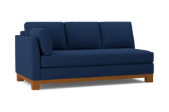 Avalon Left Arm Sofa :: Leg Finish: Pecan / Configuration: LAF - Chaise on the Left