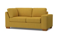 Melrose Right Arm Corner Loveseat :: Leg Finish: Pecan / Configuration: RAF - Chaise on the Right