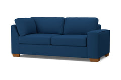 Melrose Right Arm Corner Apt Size Sofa :: Leg Finish: Pecan / Configuration: RAF - Chaise on the Right