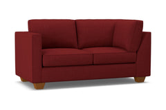 Catalina Left Arm Corner Loveseat :: Leg Finish: Pecan / Configuration: LAF - Chaise on the Left