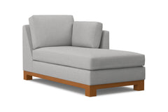 Avalon Right Arm Chaise :: Leg Finish: Pecan / Configuration: RAF - Chaise on the Right